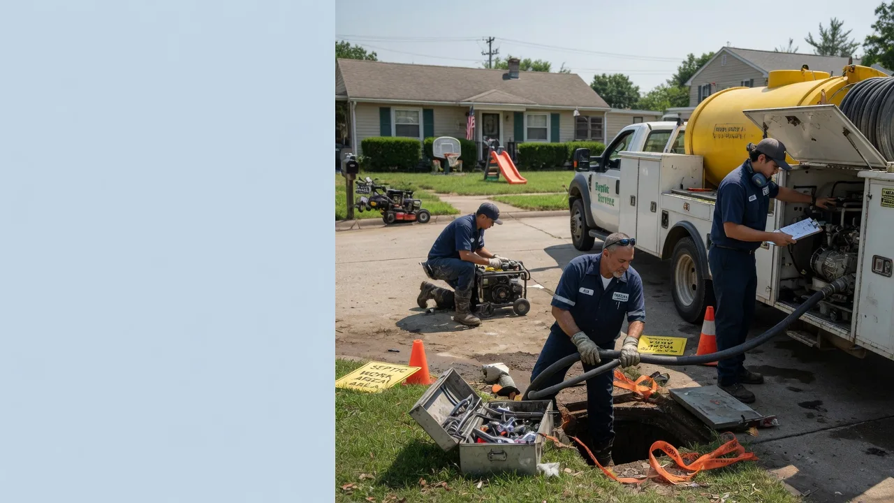 Septic Tank Pumping in Sinks Grove, WV near me